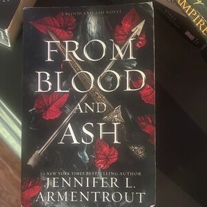 From Blood and Ash by Jennifer L. Armentrout - Black & Red Cover